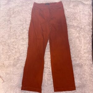 Judy Blue Rust Wide Leg Jeans